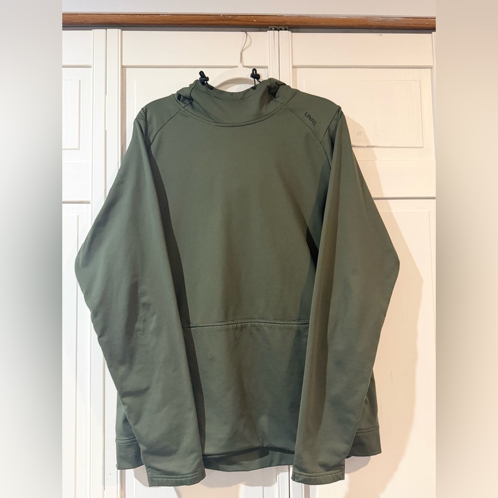 UNCL Men’s Olive Green Pullover Hoodie